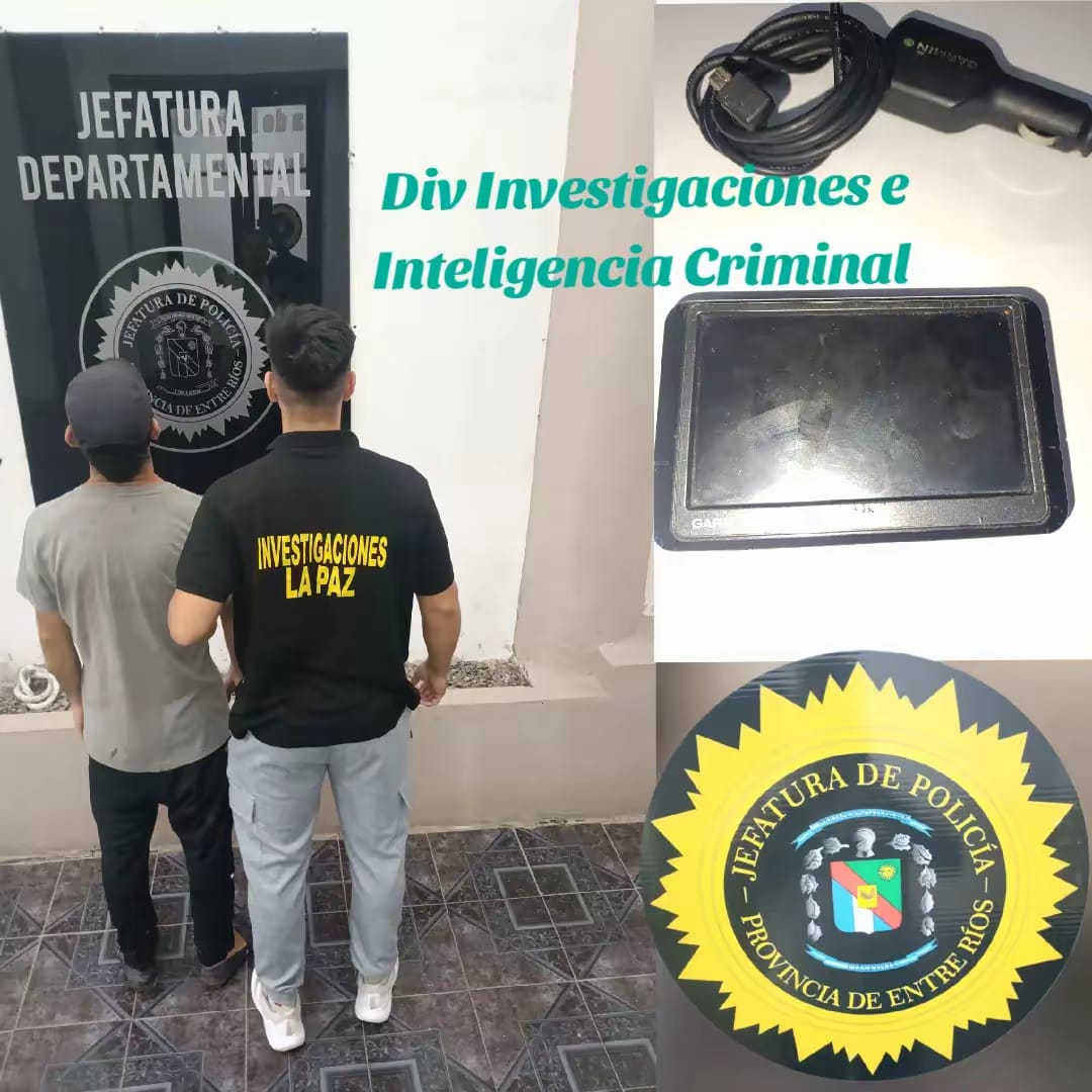 Tenía un GPS y no pudo explicar su procedencia: lo identificaron y el dispositivo fue secuestrado